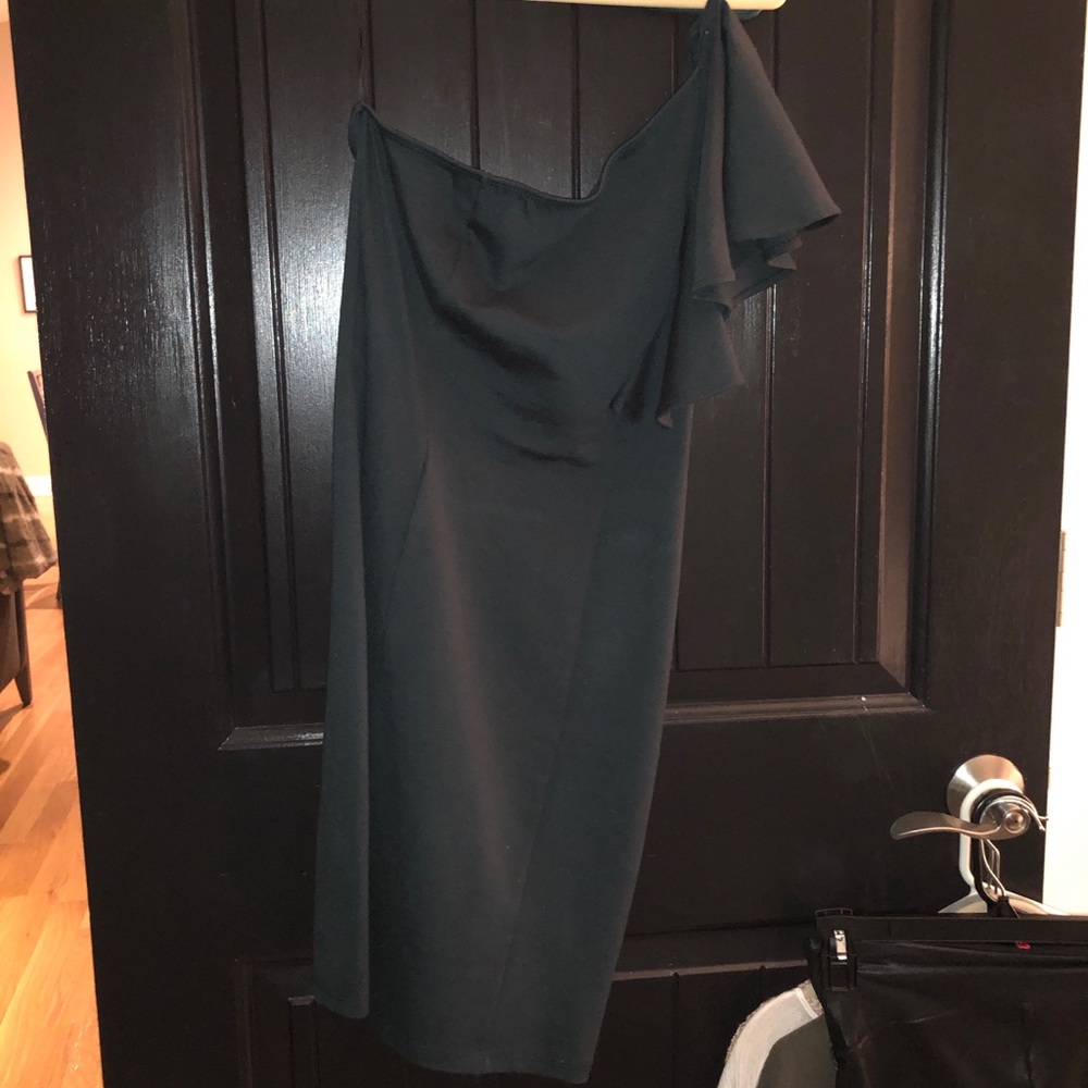 Off the shoulder fitted dress